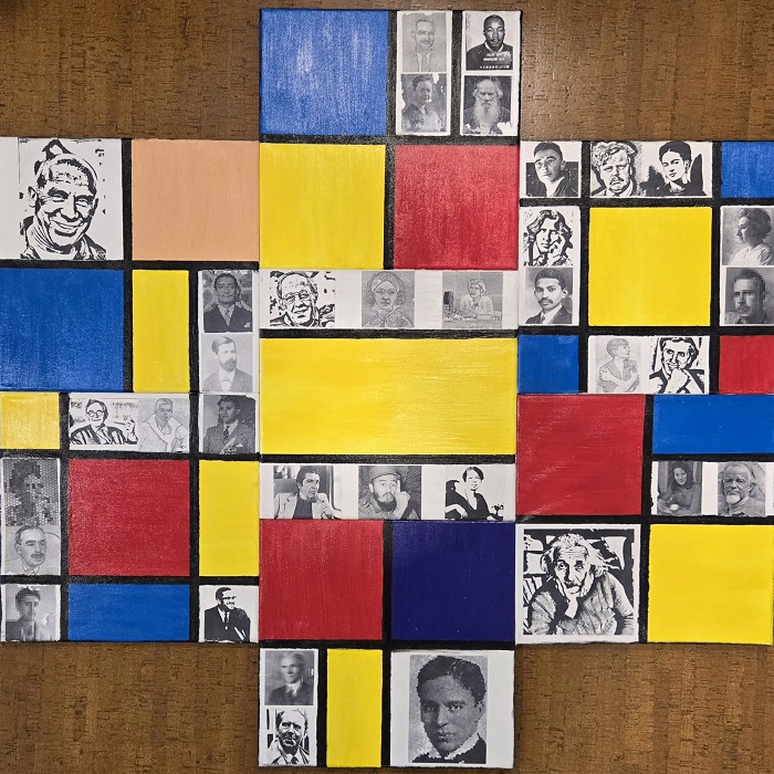 JW Goossen's Influences from his Mixed Media Series...